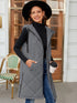 Winterweste Damen | gestepptes Gilet mit Kapuze & Split-Saum